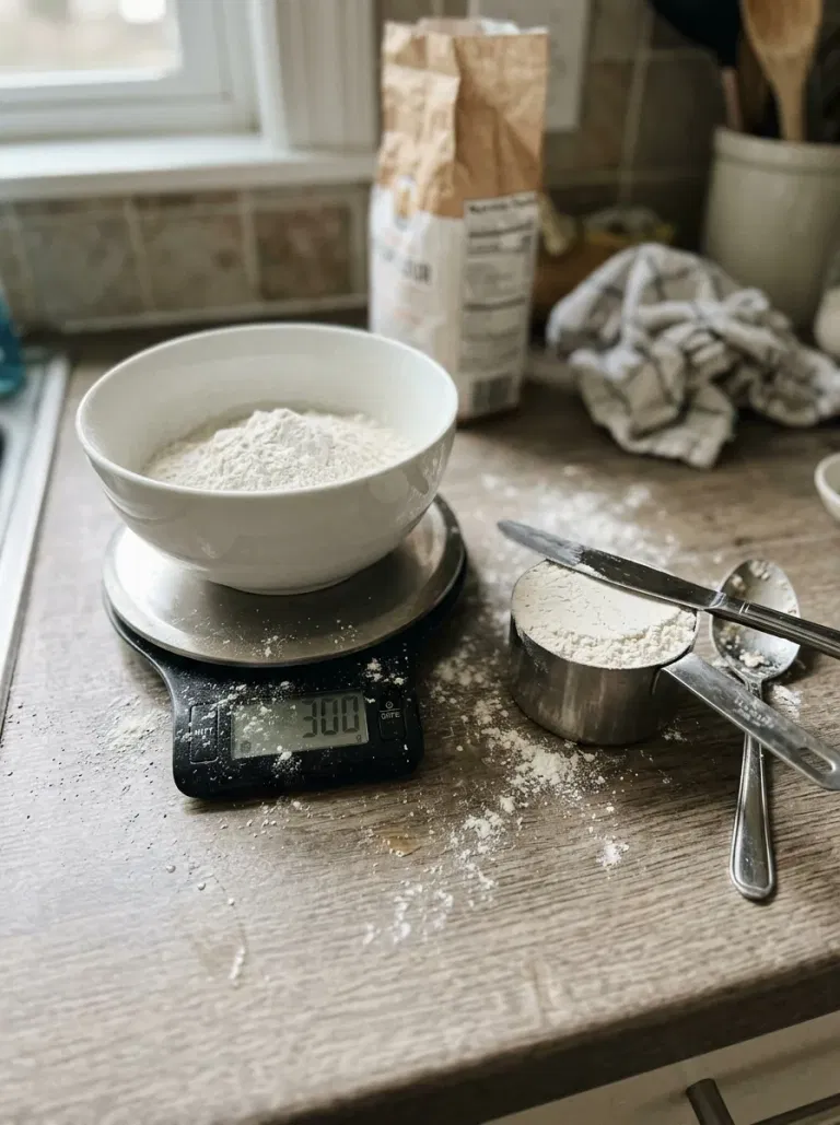 Measure Flour Without Packing