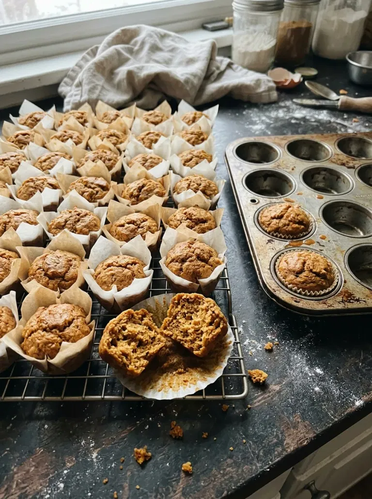 Pumpkin Spice Mini Muffins
