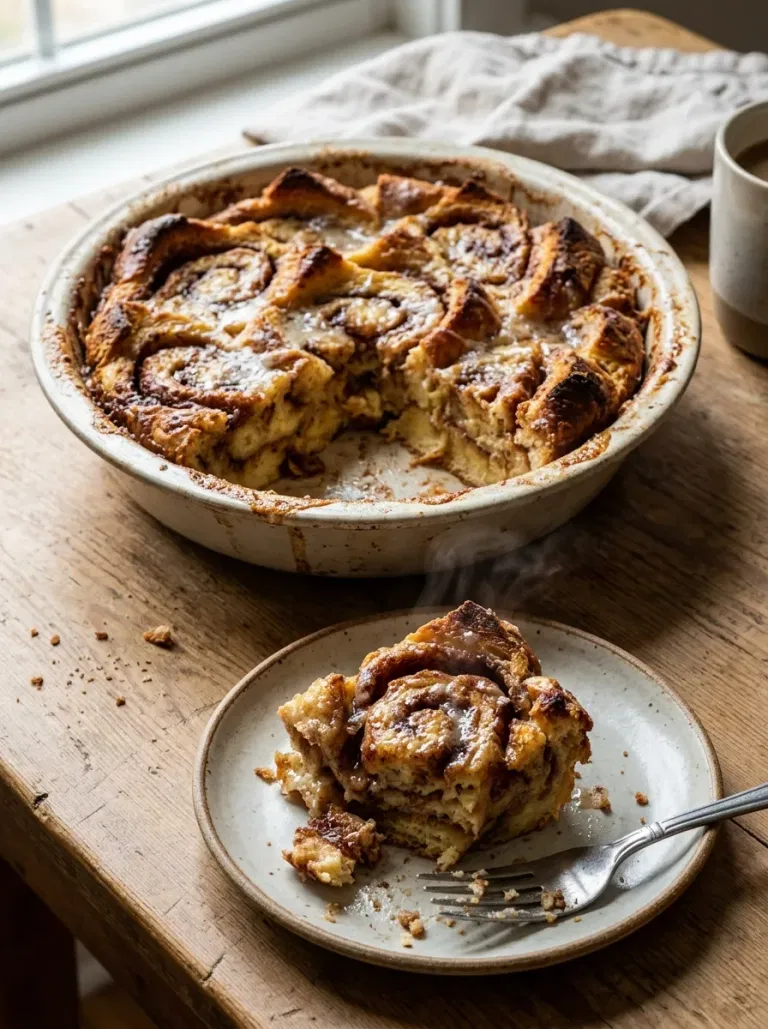 Cinnamon Roll Bread Pudding