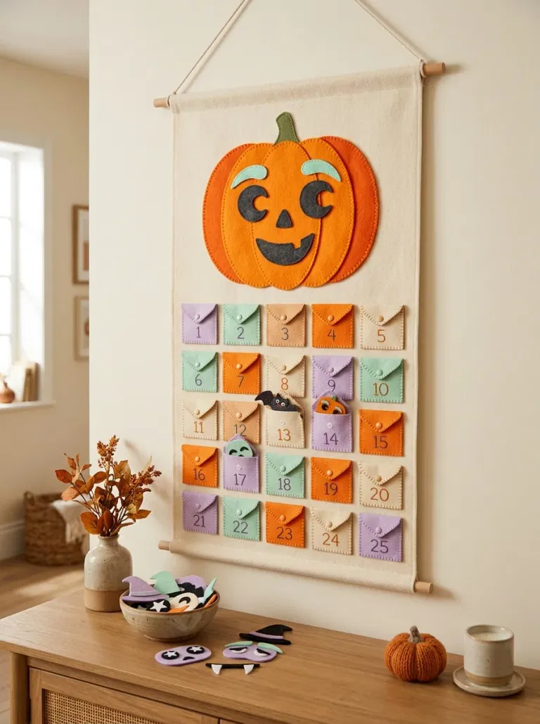 Pumpkin Face Mix-and-Match Board