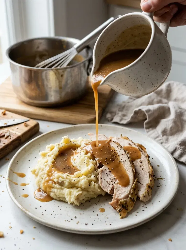 Make-Ahead Turkey Gravy