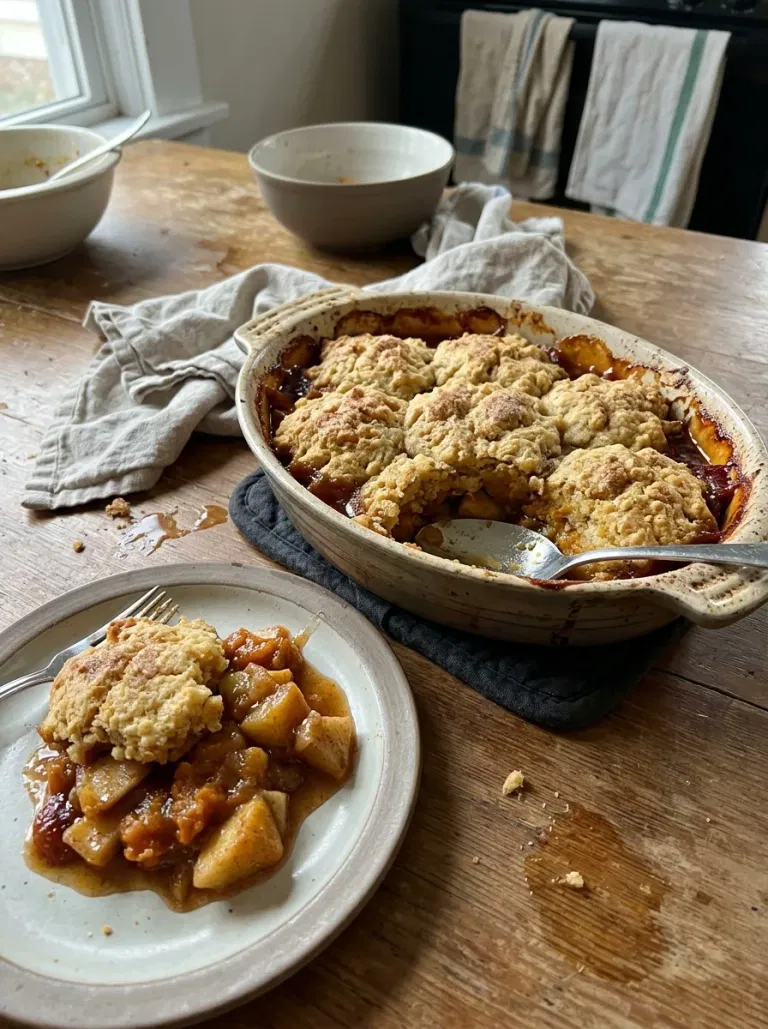 Pumpkin Apple Cobbler