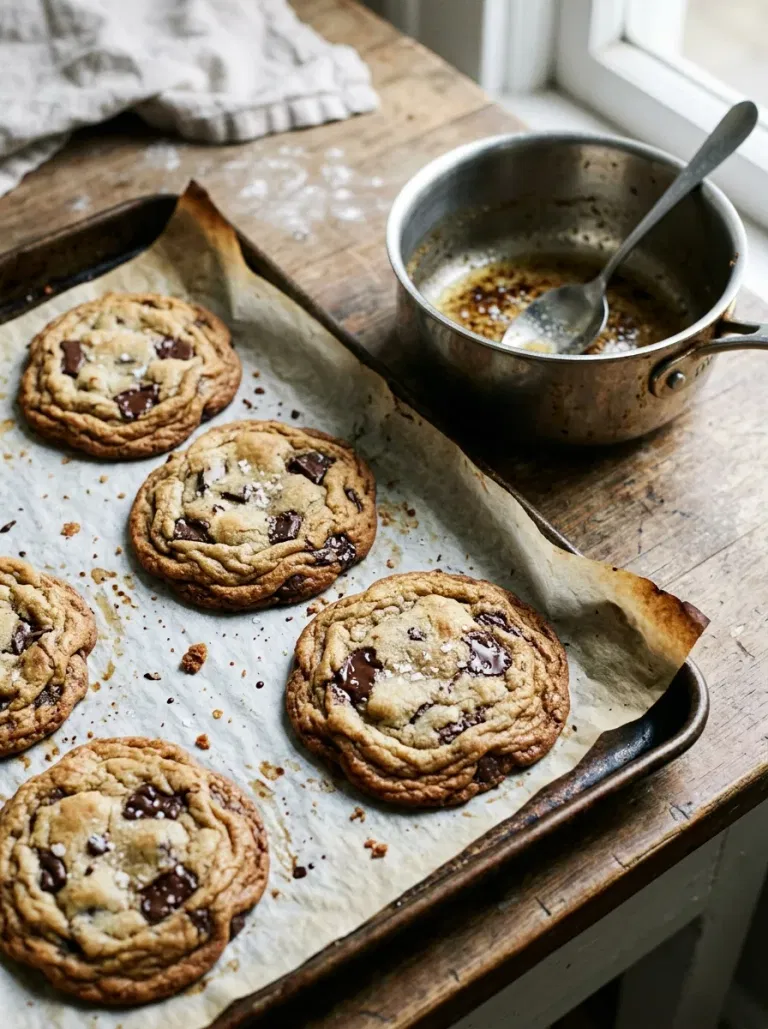 Brown Butter Chocolate Chip Cookies