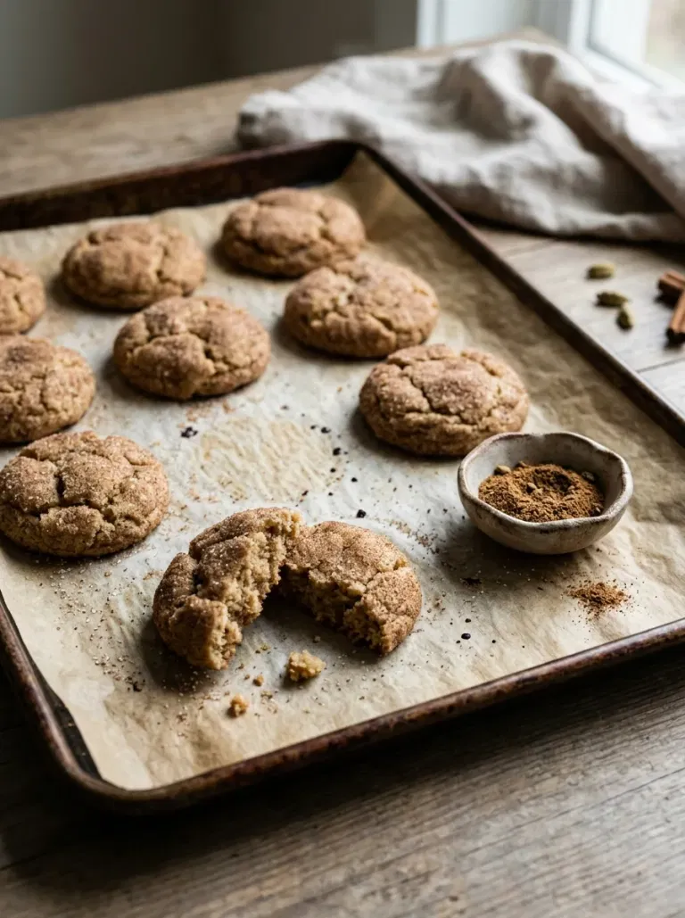 Chai-Spiced Snickerdoodles