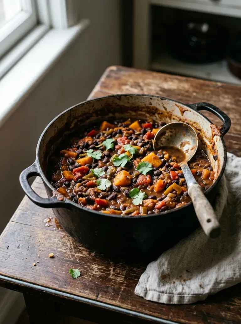 Pumpkin and Black Bean Chili