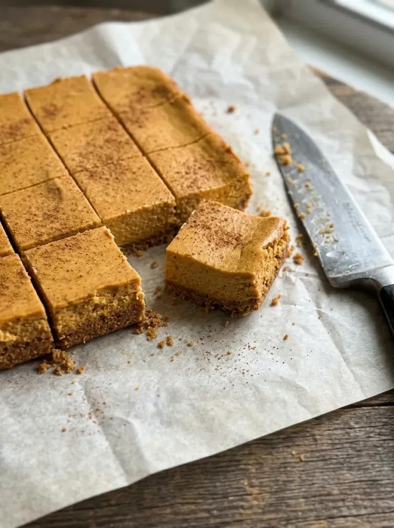 Pumpkin Cheesecake Bars