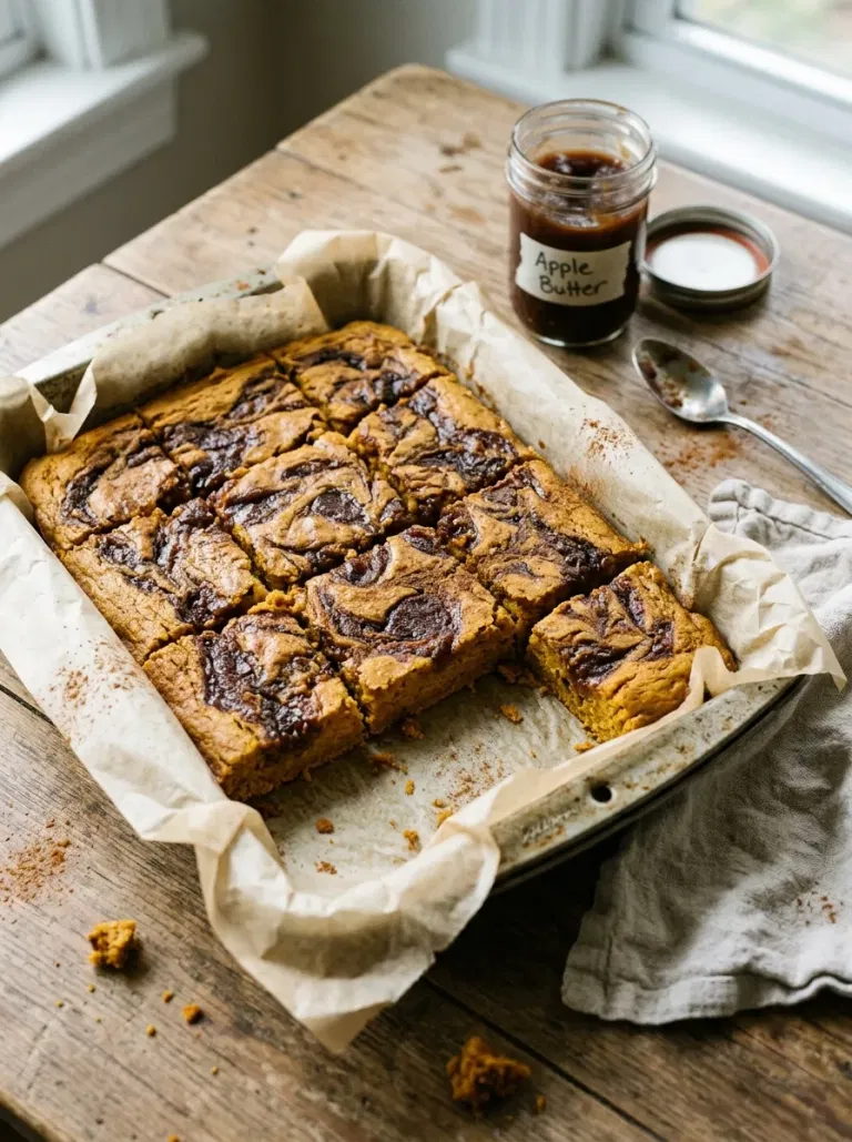 Pumpkin Apple Butter Bars