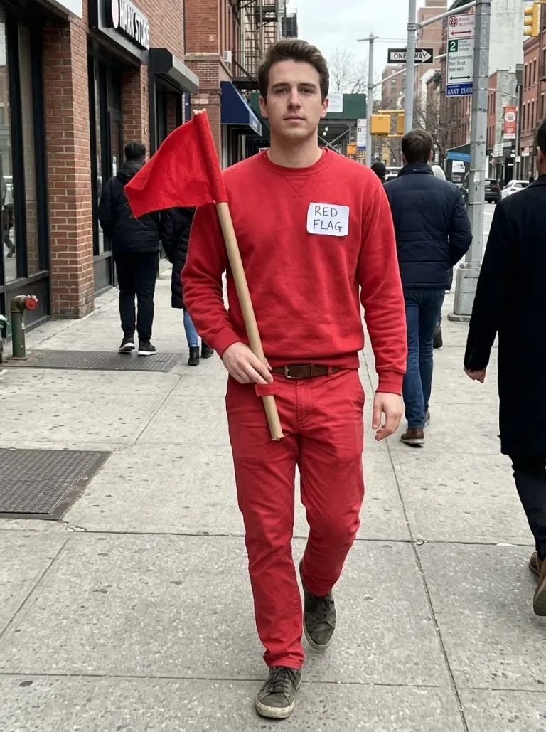 Walking Red Flag