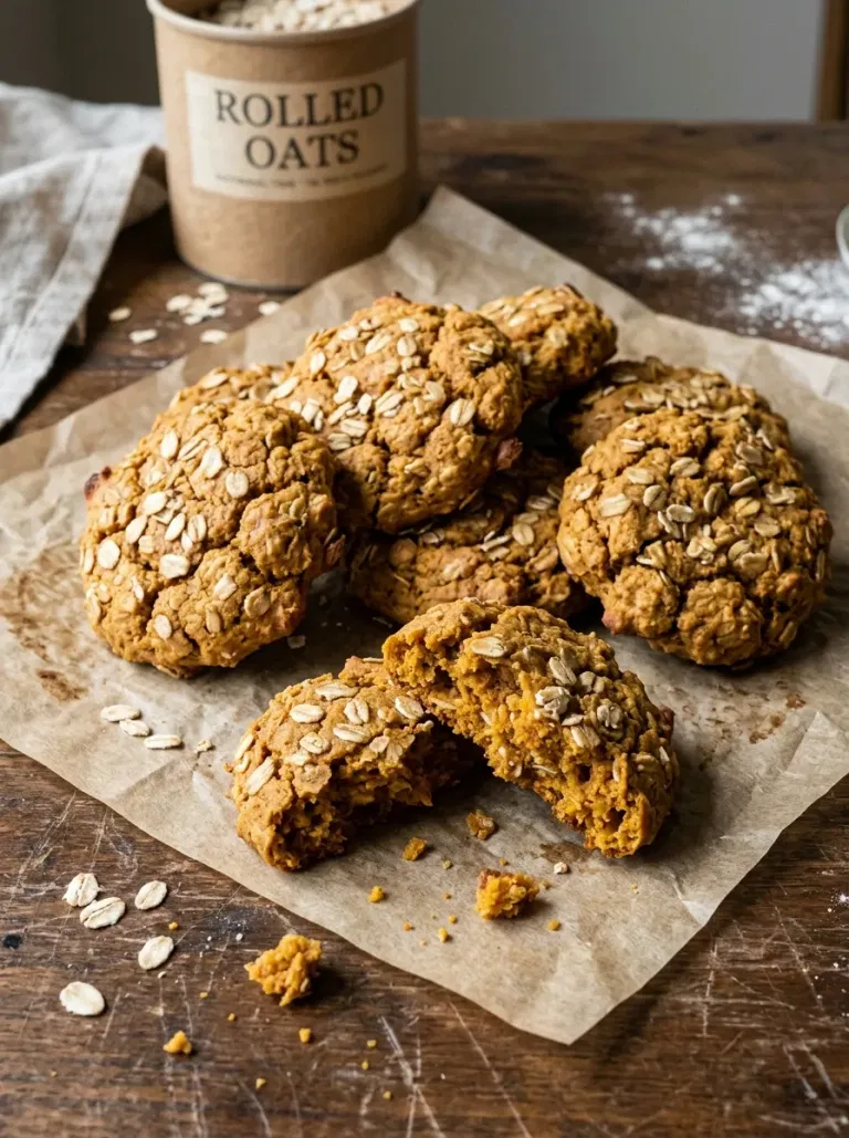 Pumpkin Oatmeal Cookies