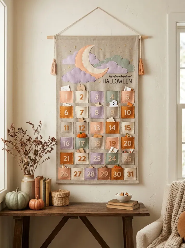 Cloudy Moon Pocket Banner