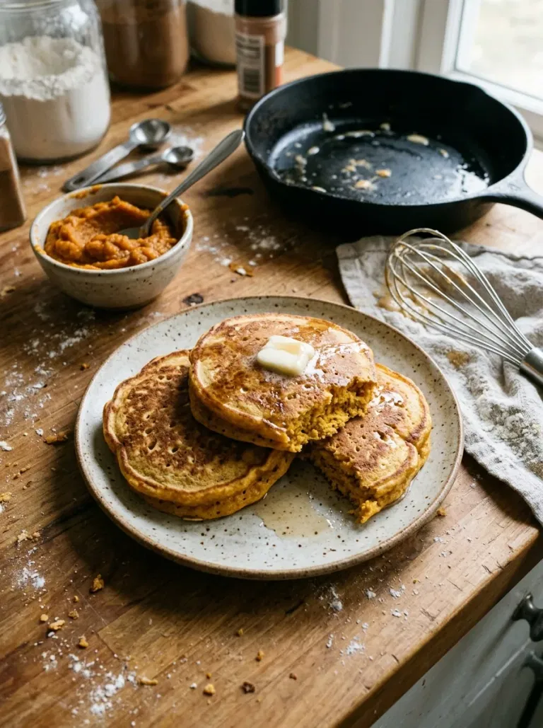 Quick Pumpkin Pancakes