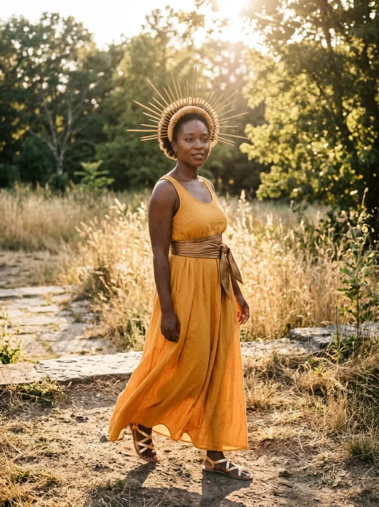 Golden Sun Goddess
