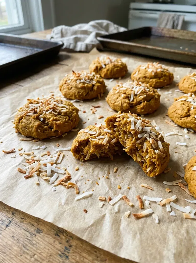 Pumpkin Coconut Chewies