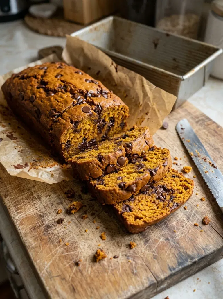 Pumpkin Chocolate Chip Bread