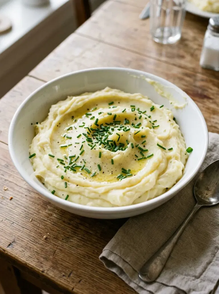 Cream Cheese and Chive Mash