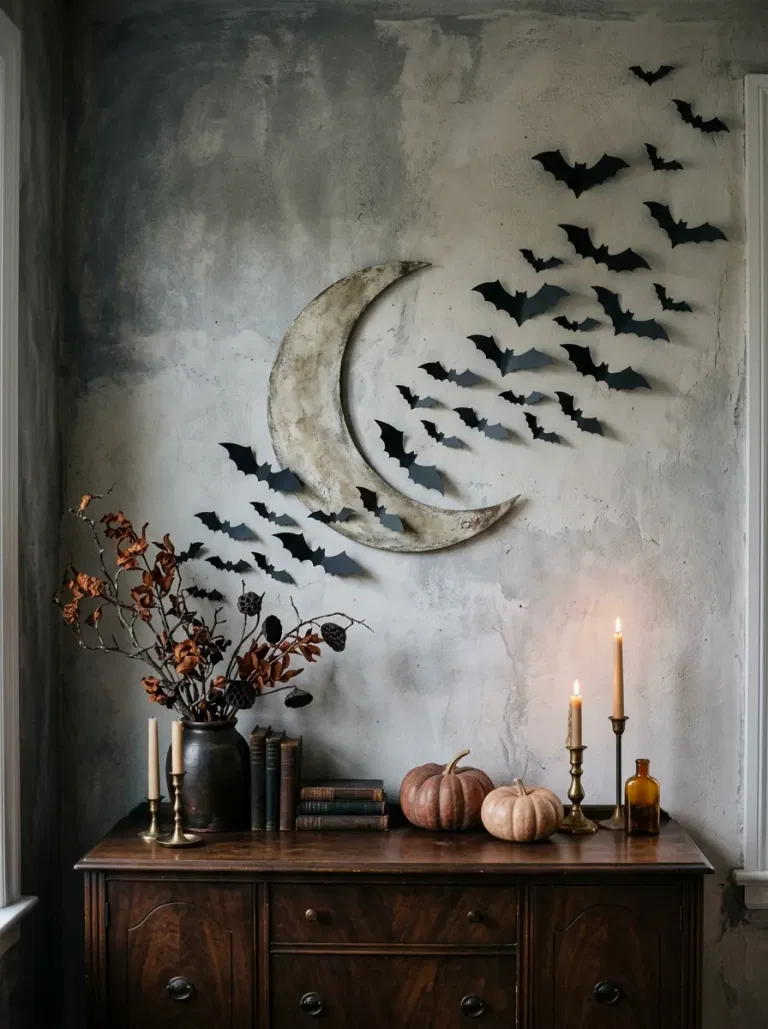 Haunted Terrarium Scene