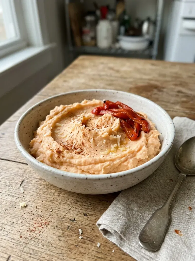 Roasted Red Pepper Cream Mash