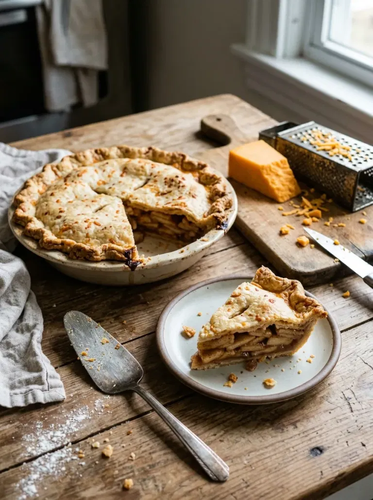 Cheddar Crust Apple Pie