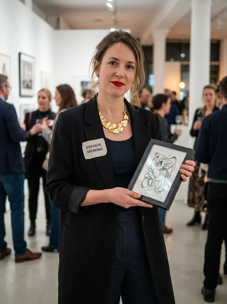Art-Gallery Patron
