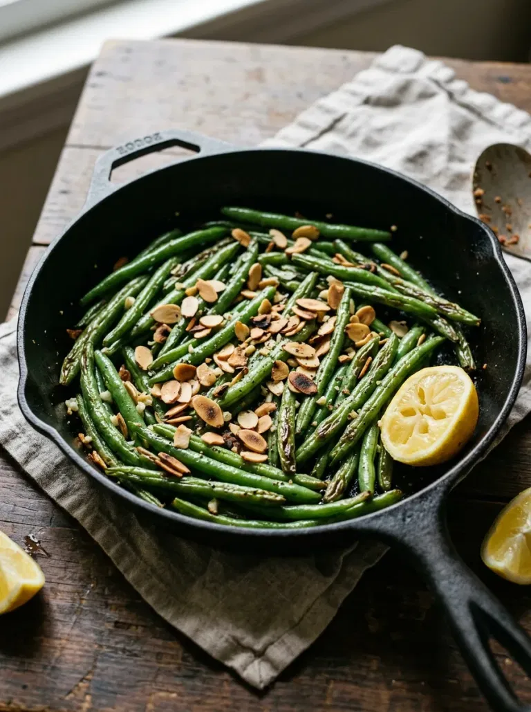 Green Bean Almond Skillet