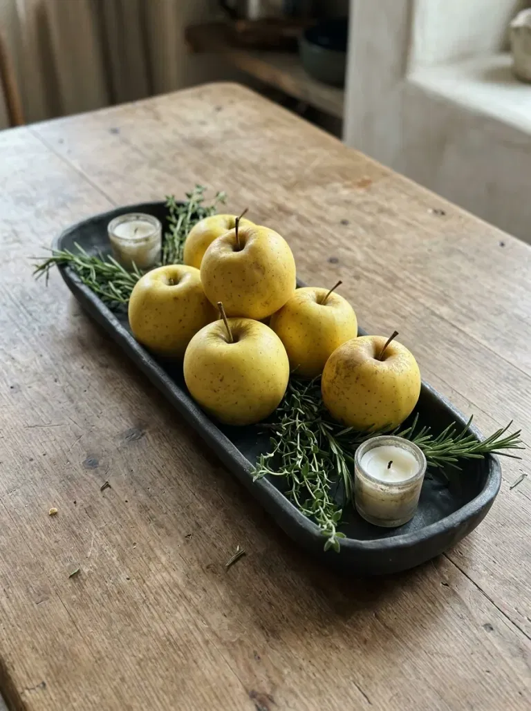 Golden Apple Tray