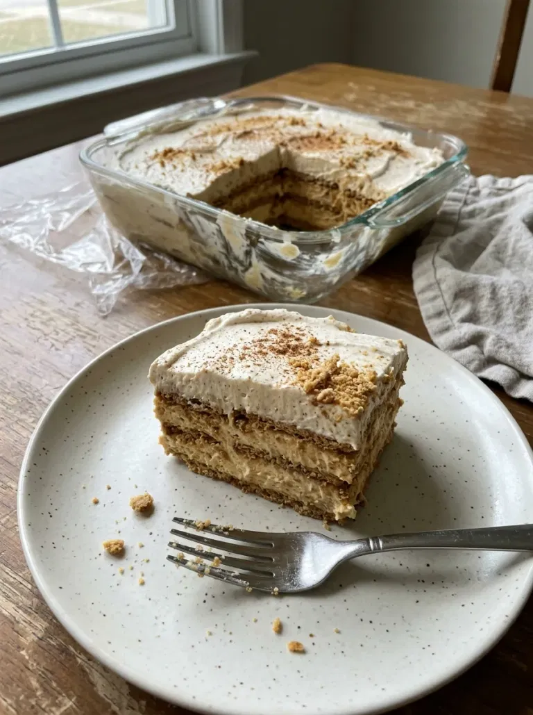 No-Bake Pumpkin Icebox Cake