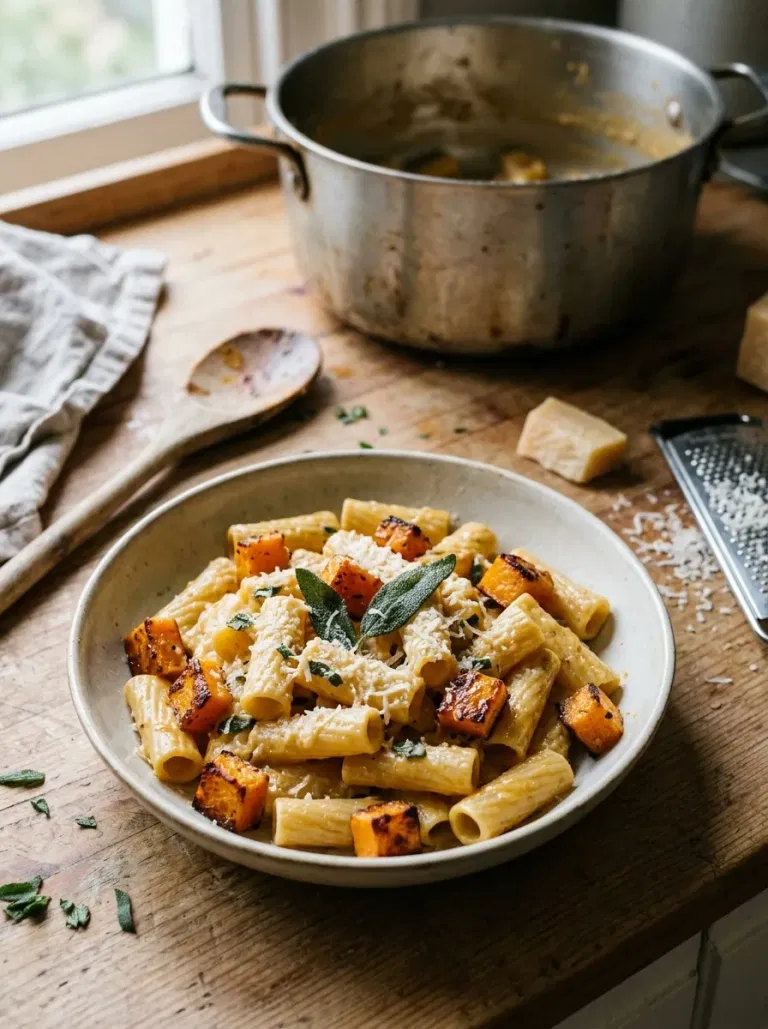 Roasted Pumpkin and Sage Pasta