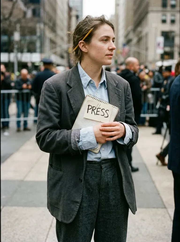 Deadline-Chasing Journalist