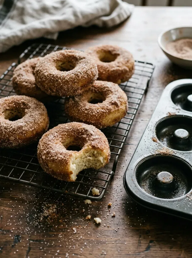 Baked Pumpkin Doughnuts
