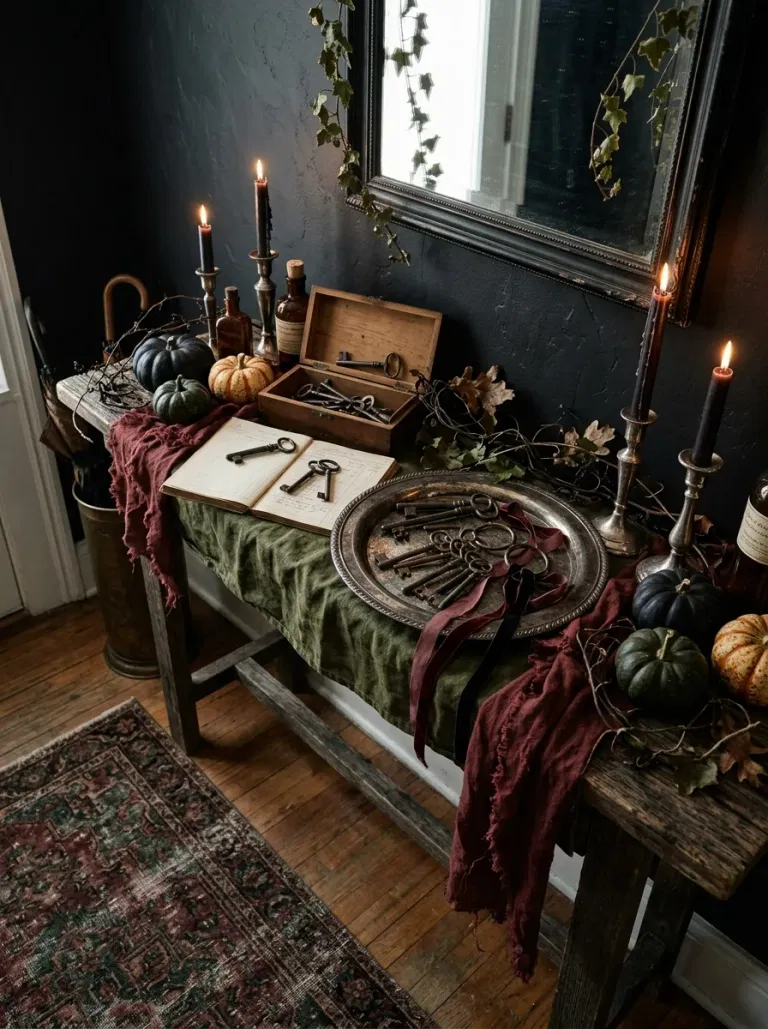 Antique-Key Entry Display
