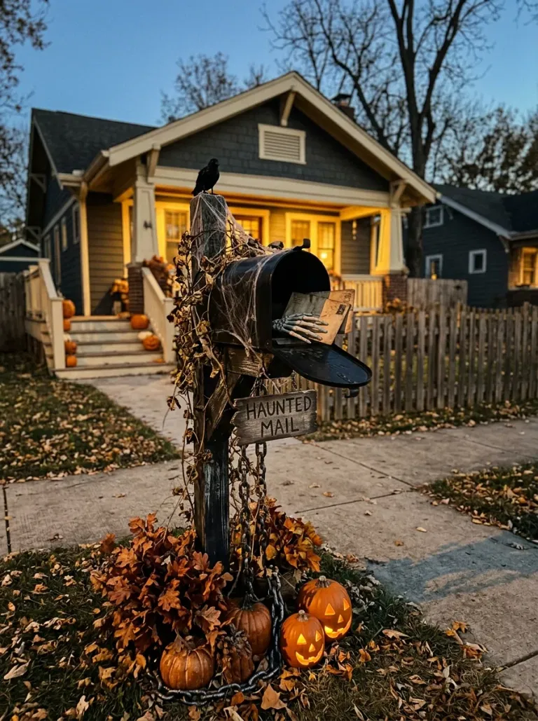 Haunted Mailbox Accent