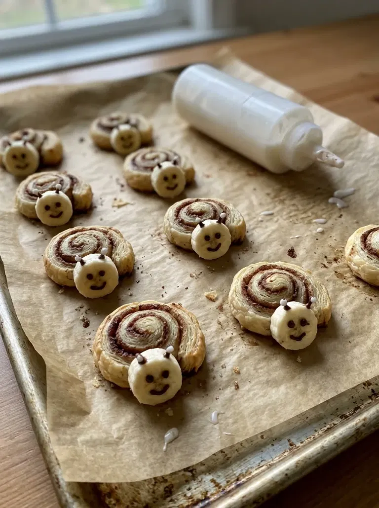 Cinnamon Roll Snail Bites