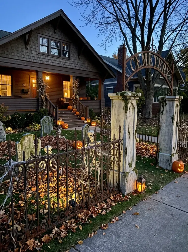 Old Cemetery Fence Panels