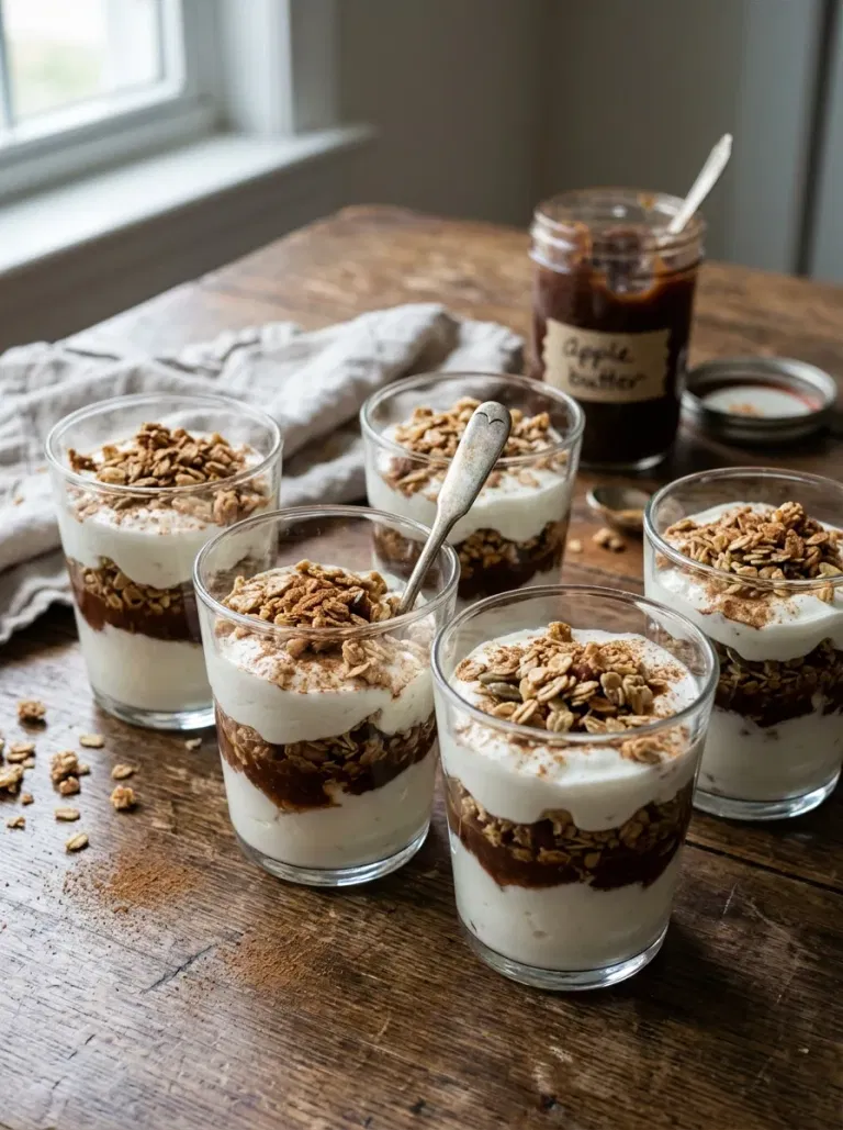 Apple Butter Yogurt Parfaits