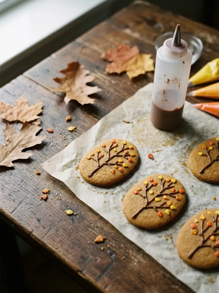 Autumn Tree Branch Cookies