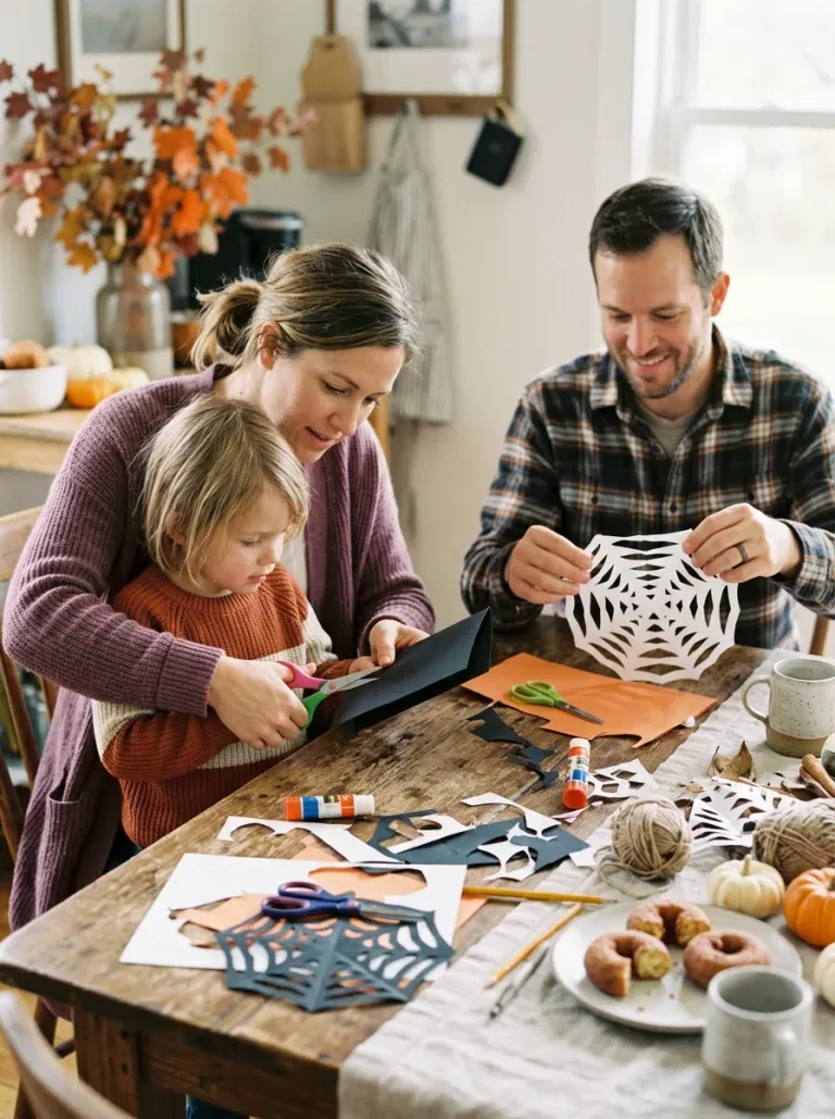 Craft a Paper Spiderweb