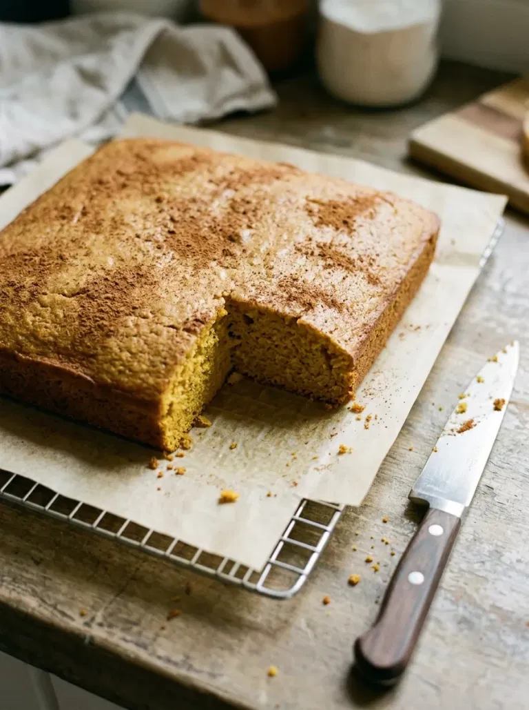 Pumpkin Cinnamon Snack Cake