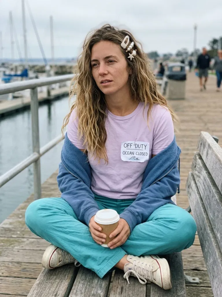 Mermaid Off Duty