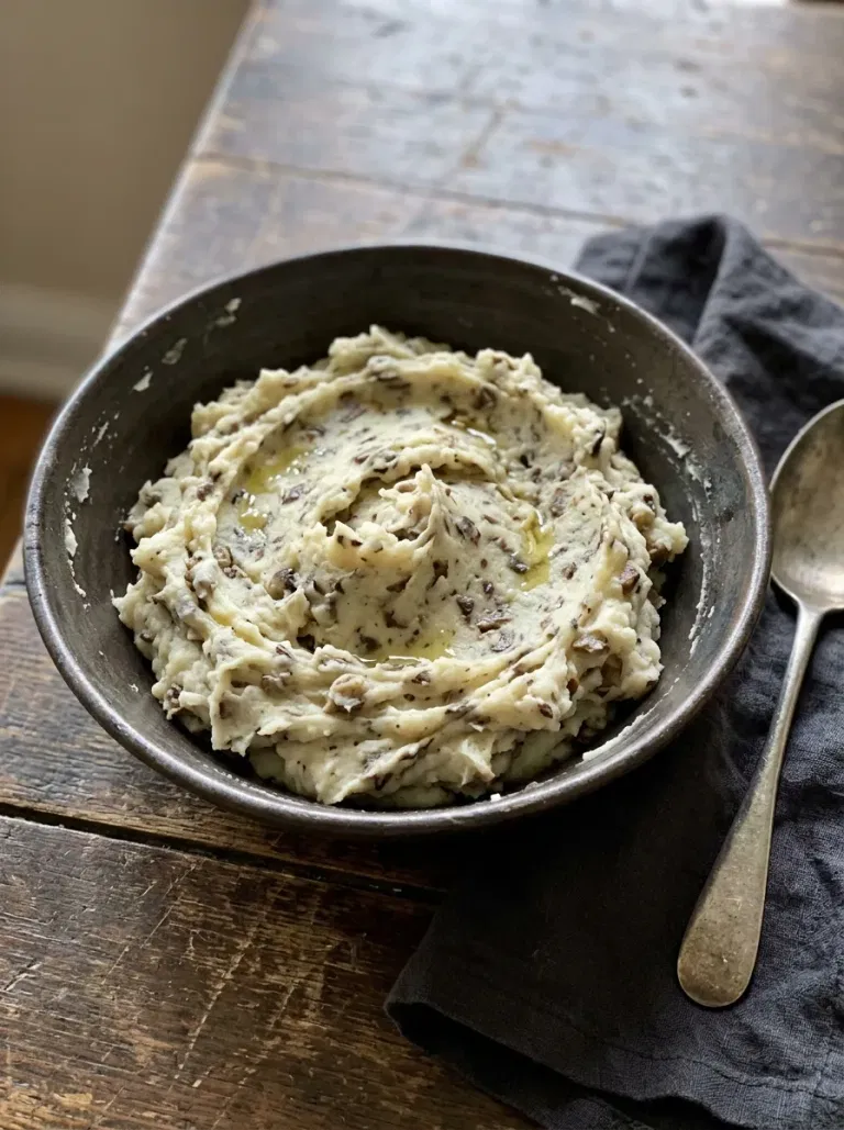 Truffle Mushroom Mashed Potatoes