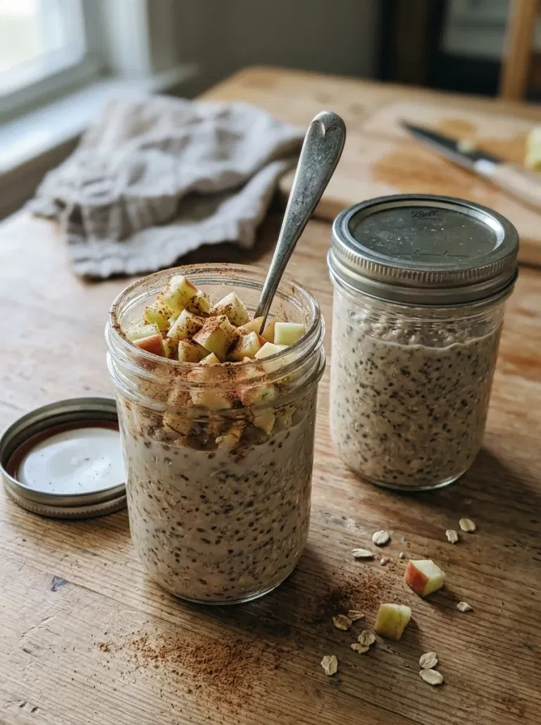 Apple Cinnamon Overnight Oats Dessert Cups