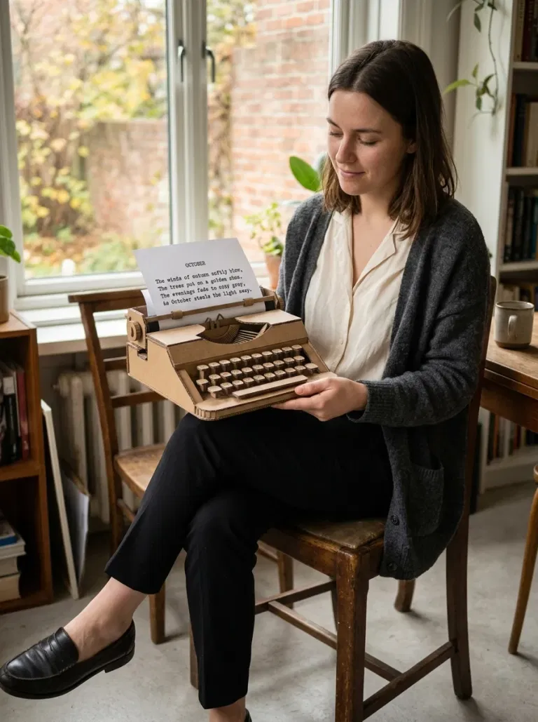 Midnight Typewriter Poet