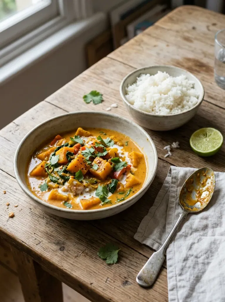Coconut Pumpkin Curry