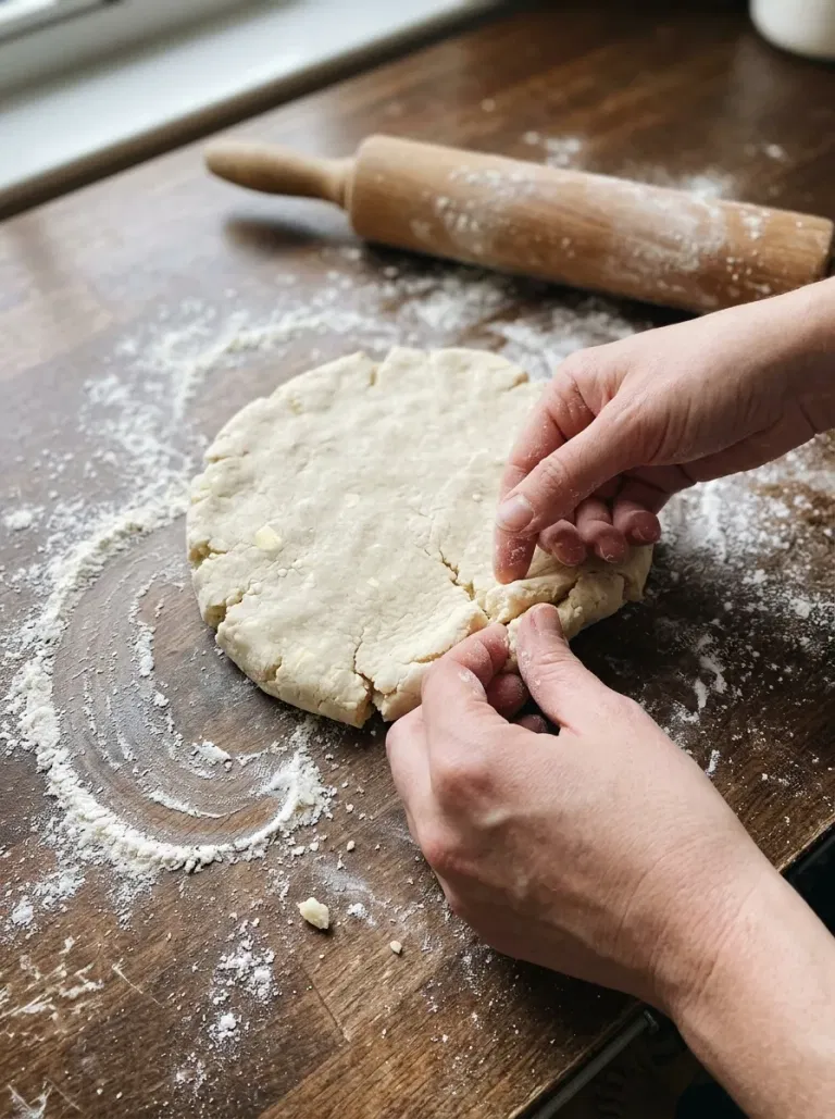 Let Chilled Dough Relax Briefly