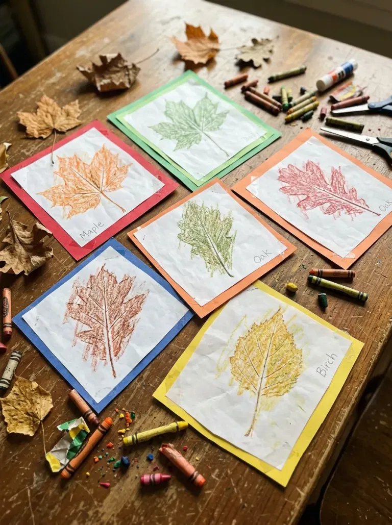 Leaf Rubbing Gallery