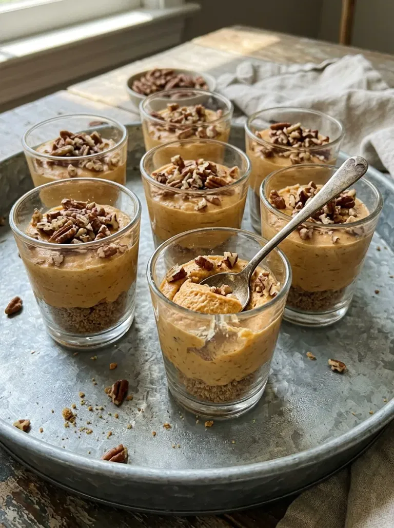 Sweet Potato Cheesecake Cups