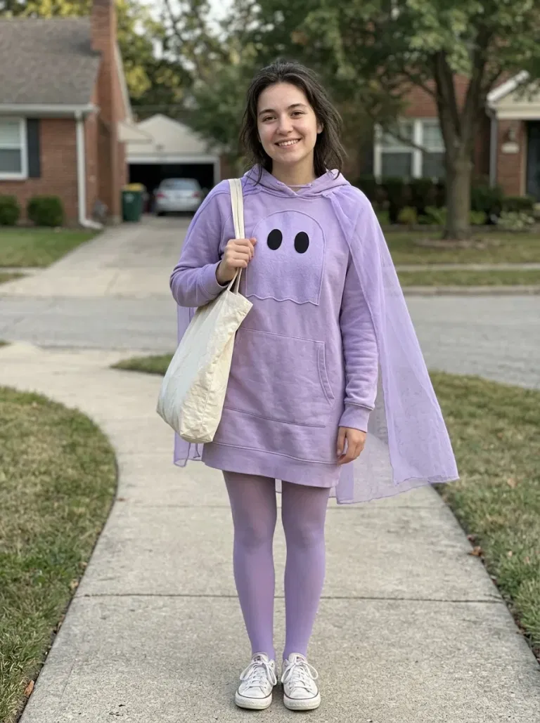 Lavender Friendly Ghost