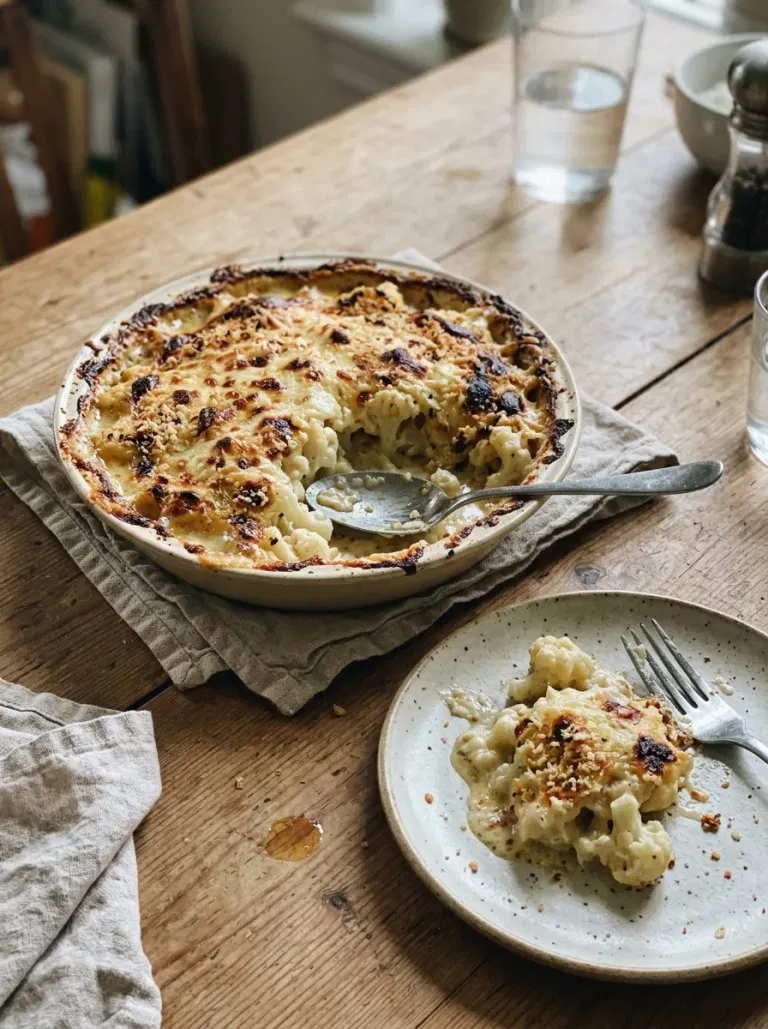 Gruyère Cauliflower Bake