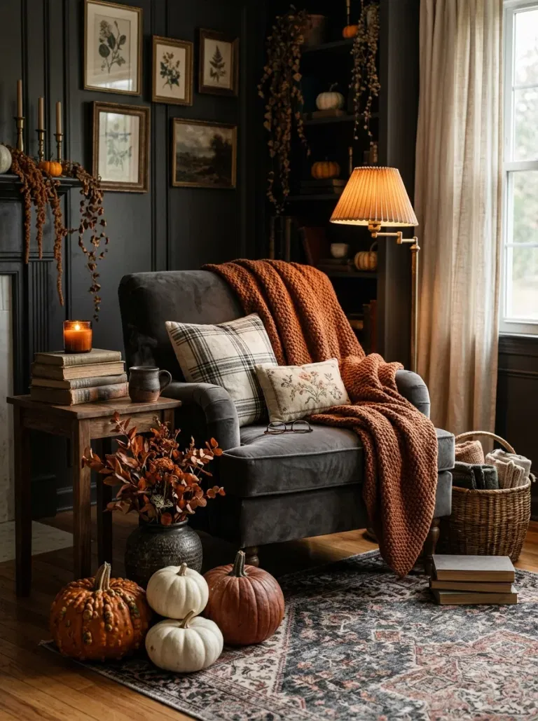Halloween Reading Chair