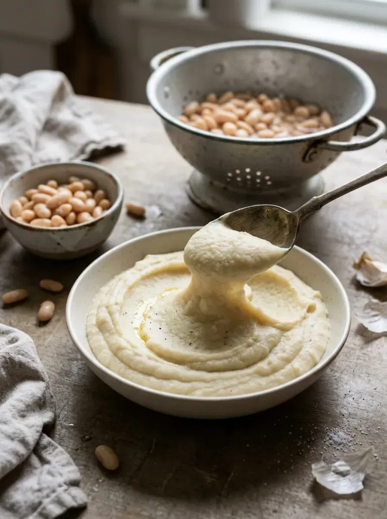 White Bean Cream Mashed Potatoes