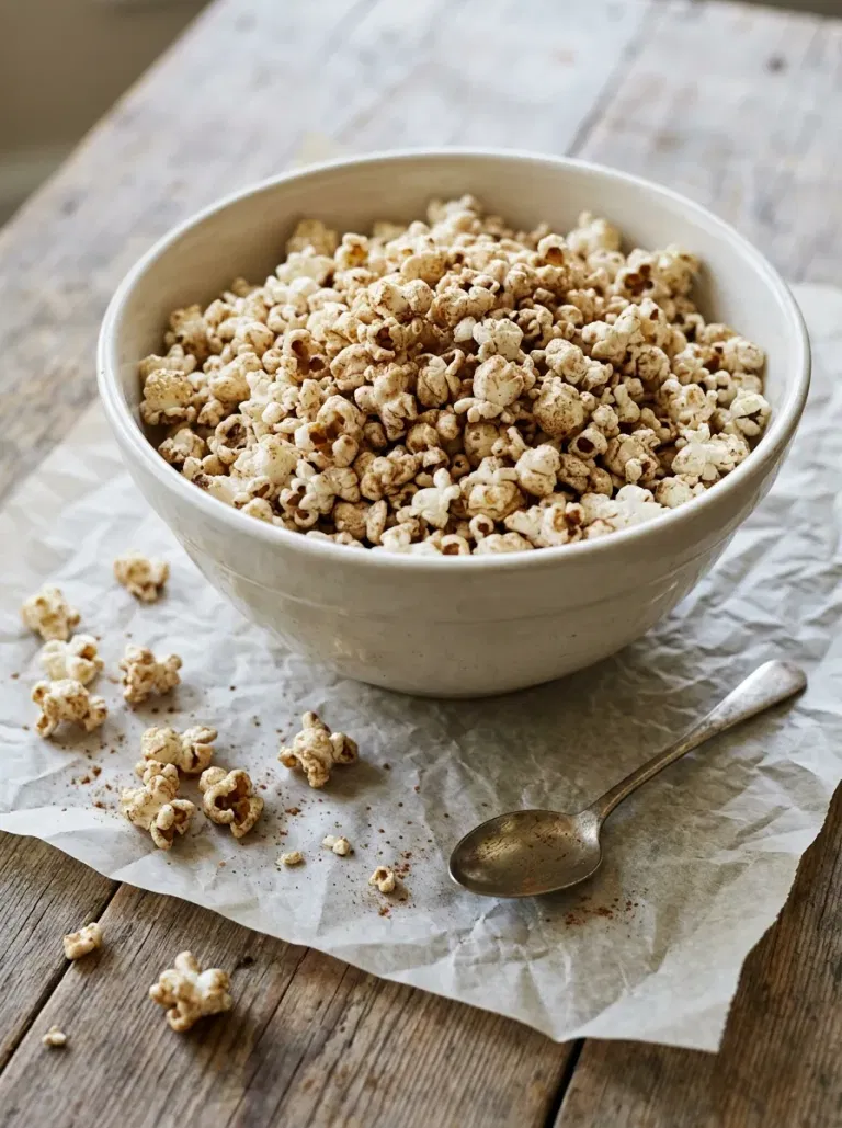 Maple Cinnamon Popcorn